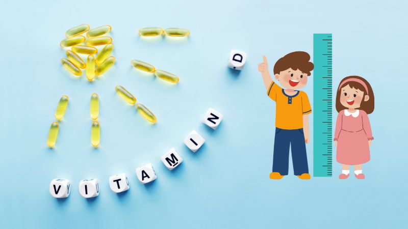 Vitamin D có vai trò gì đối với hệ xương của trẻ?