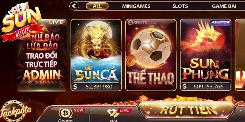 Giải mã sức hút và các tính năng đặc biệt của game Sun Phụng Sunwin