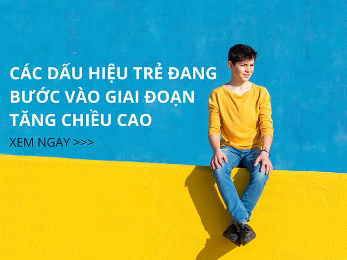 Dấu hiệu trẻ đang phát triển chiều cao tốt theo từng giai đoạn